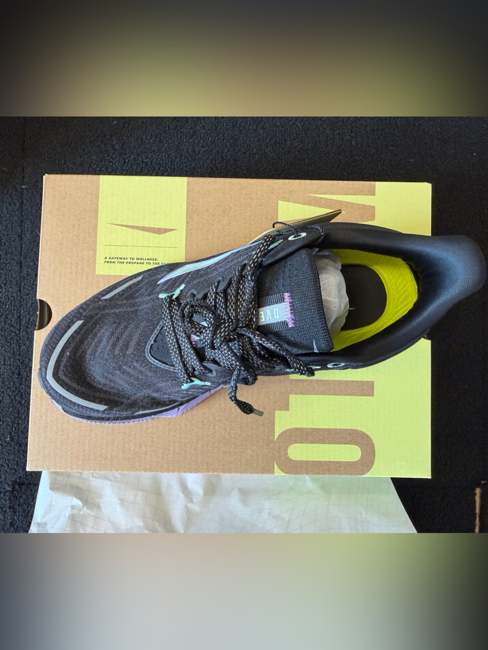 Women’s OTIVM Overdrive ST in black/purple/silver - Picture 5 of 11